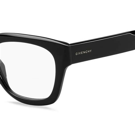 Givenchy Transparent Square Unisex Eyeglasses GV 0047 807 